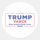 Search for politician stickers Maga