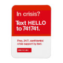 Search for crisis magnets Mental