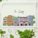 Search for charleston south carolina rainbow row Watercolor