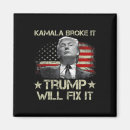 Search for kamala harris magnets Republican