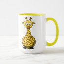 Search for cartoon giraffe mugs Giraffes