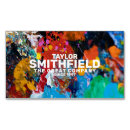 Search for color palette business cards Artist