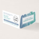 Search for freelance makeup artist business cards Modern