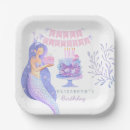 Search for mermaid paper plates Birthday