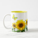 Search for yellow butterflies mugs Flowers