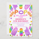 Search for pop cards invites Colorful
