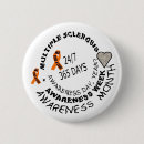Search for multiple sclerosis cure badges Awareness