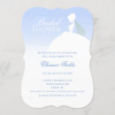 Search for cinderella shower invitations Blue