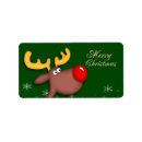 Search for nose return address labels Red