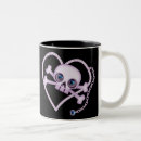 Search for purple skull mugs Heart