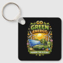 Search for electric power key rings Green