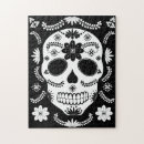 Search for skull puzzles Black and white