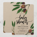 Search for olive baby shower invitations Foliage