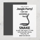Search for snake invitations Tropical