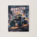 Search for trucks puzzles For kids
