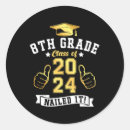Search for 8th grade graduation stickers Student