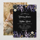 Search for rustic lavender wedding invitations Modern