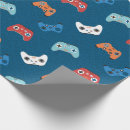 Search for video wrapping paper Blue