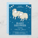 Search for little lamb invitations Blue