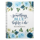 Search for rose blue notebooks Bride