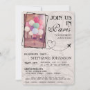 Search for passport birthday invitations Eiffel tower
