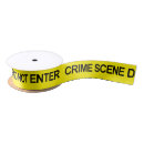 Search for crime scene ribbon Cop