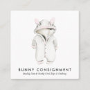Search for baby clothes business cards Handmade