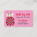 Search for quilts business cards Quilter