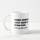 Search for high five mugs In the face