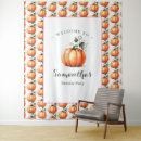 Search for pumpkin baby shower backdrops Watercolor