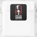Search for jesus is my savior stickers America first