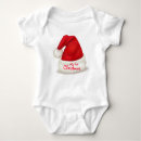 Search for my first christmas baby bodysuits Typography