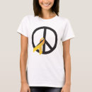 Search for peace work tshirts United
