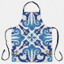 Search for white stamps aprons Geometric