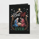 Search for manger christmas cards Santa