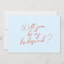 Search for maid of honor proposal Blue