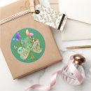 Search for happy st patrick stickers Shamrocks