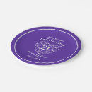 Search for gemstone paper plates Purple