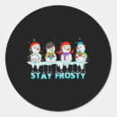 Search for frosty snowman stickers Christmas tree