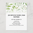 Search for new business address postcards We're moving