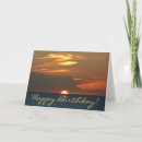 Search for sunset birthday cards Orange