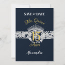 Search for navy gold save the dates Mexican spanish latina