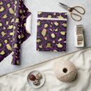 Search for gold leopard print wrapping paper Purple