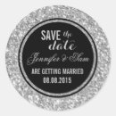 Search for white save the date stickers Grey