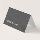 Search for folded business cards Elegant