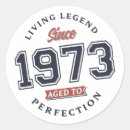 Search for 1973 vintage stickers Born in 1973
