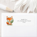 Search for woodland fox return address labels Forest