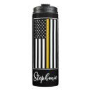 Search for emergency dispatcher mugs Thin gold line