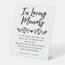 Search for memorial wedding signs Typography