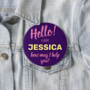 Search for customer service badges Purple